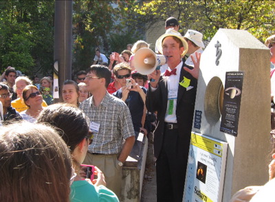 Bill Nye at Saturn